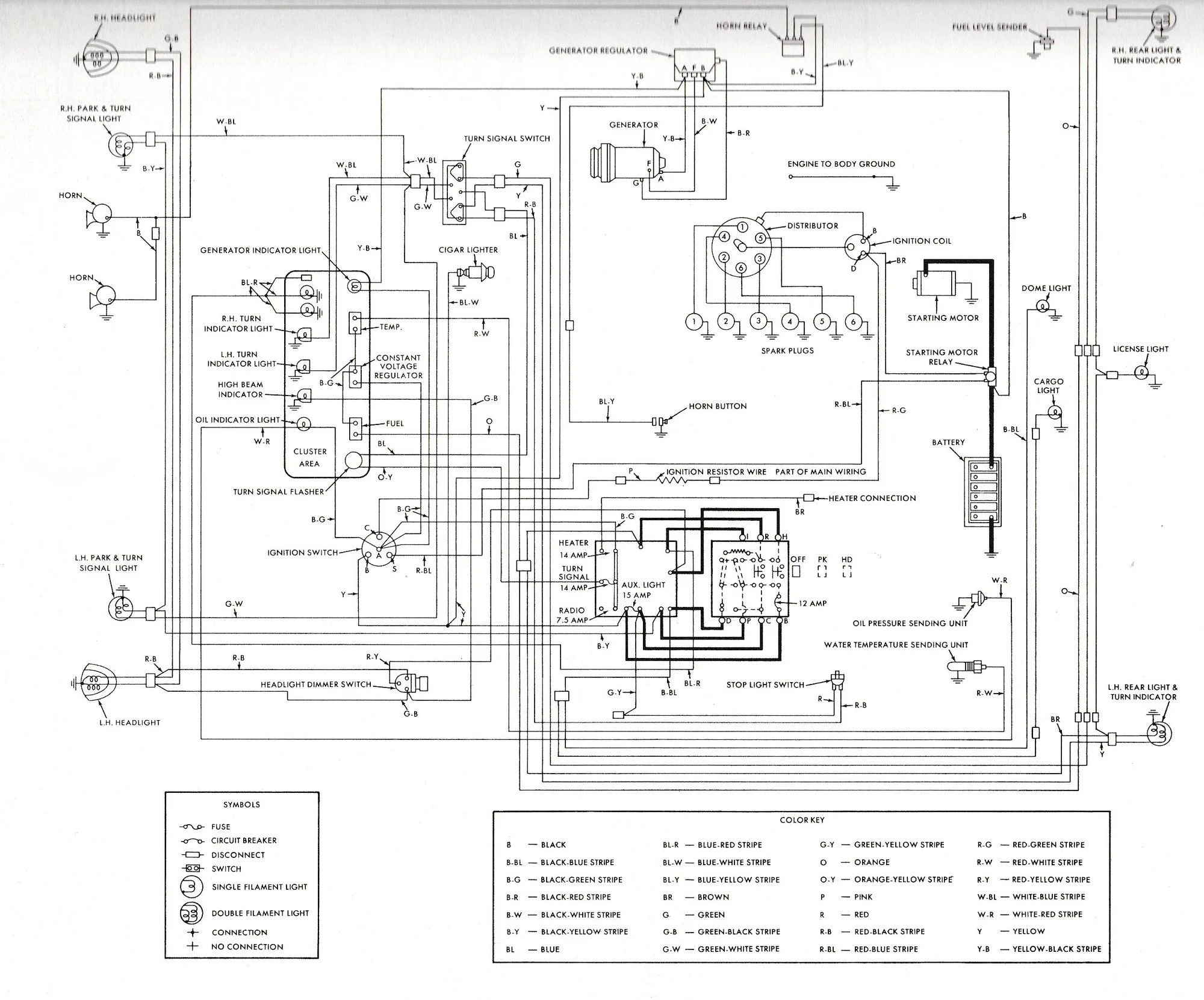1961 Chevy Wiring Diagram