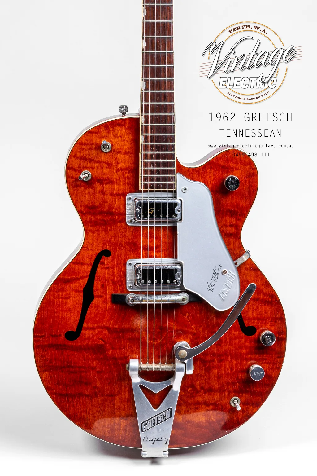 1962 Gretsch 6119 Tennessean Guitar Vintage Electric
