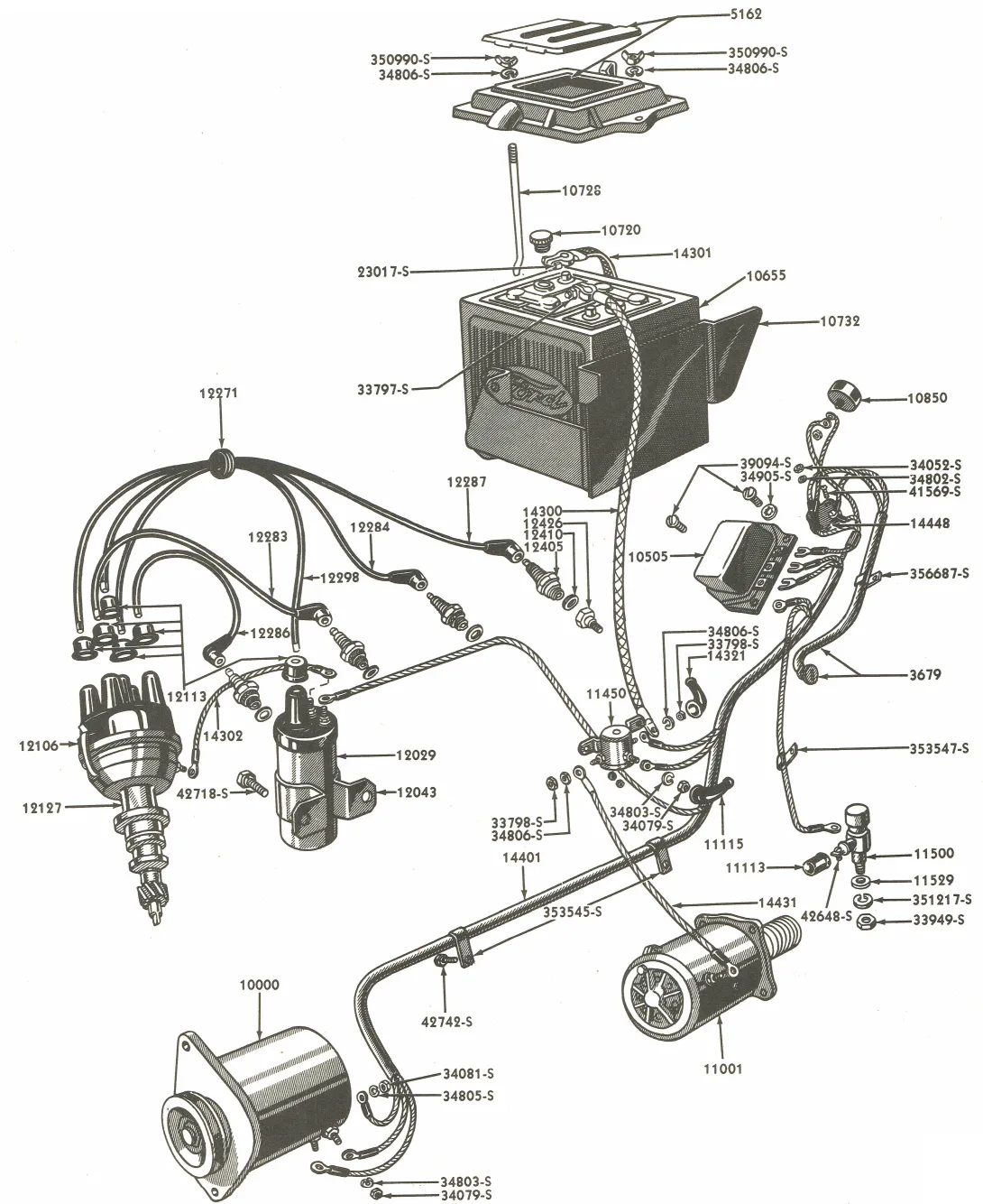 1963 Ford Starter Diagram