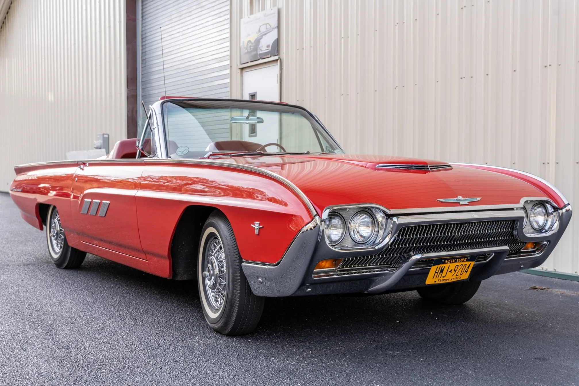 1963 Ford Thunderbird Sports Roadster M Code For Sale On Bat Auctions Sold For 75 500 On