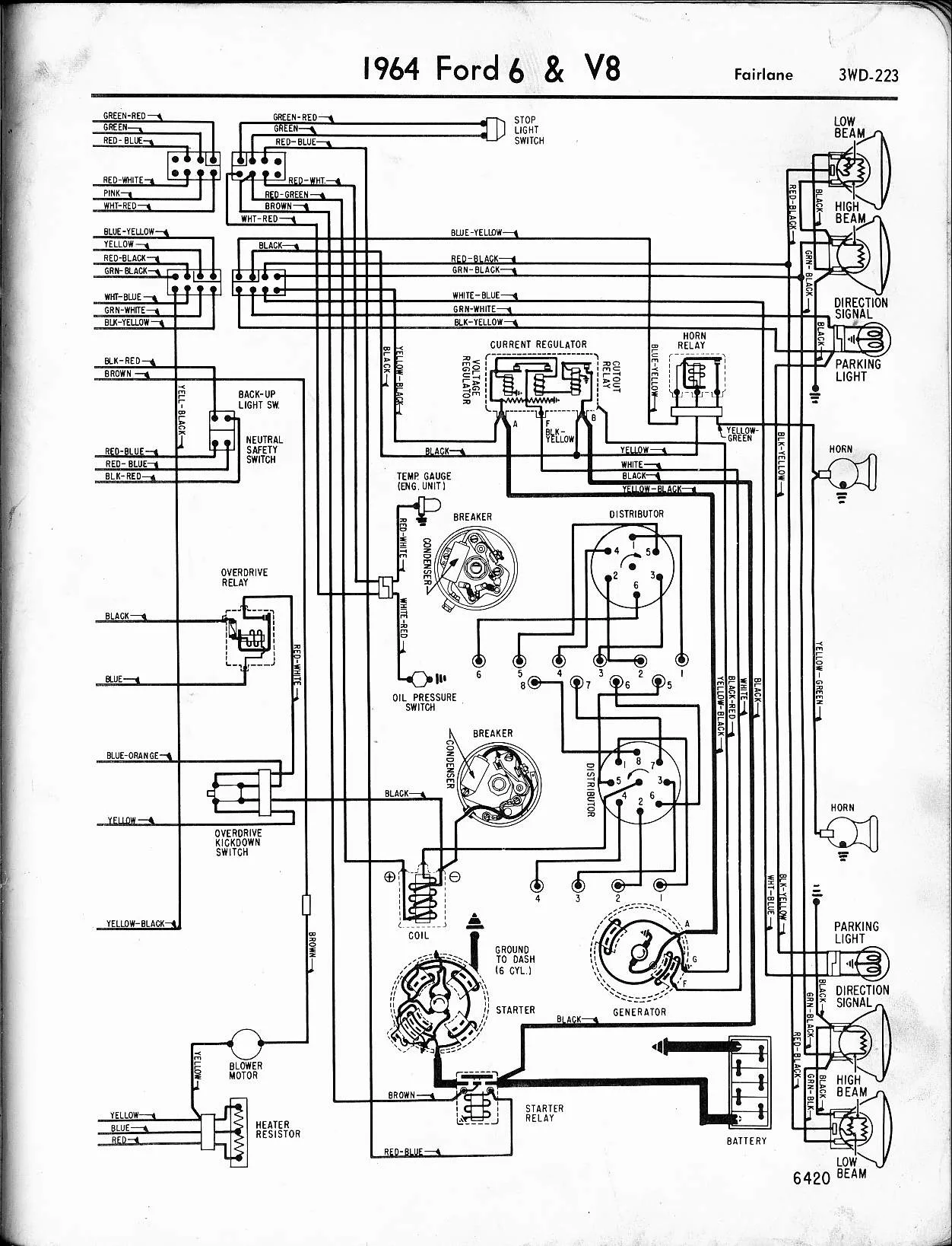 1964 Ford Falcon Wiring