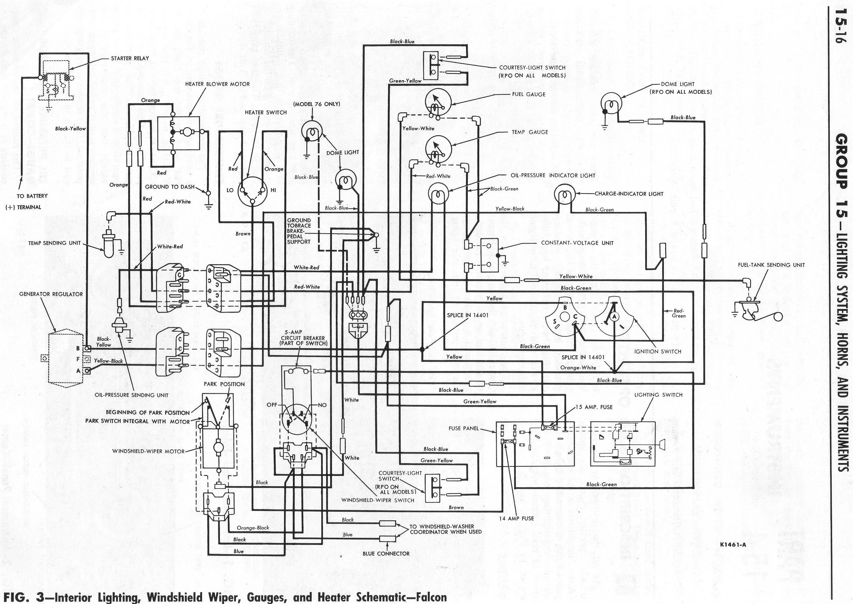 1964 Ford Falcon Wiring Diagram