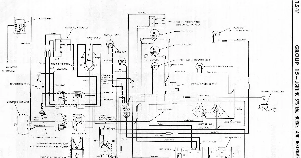 1964 Ford Galaxie 500 Fader Wiring
