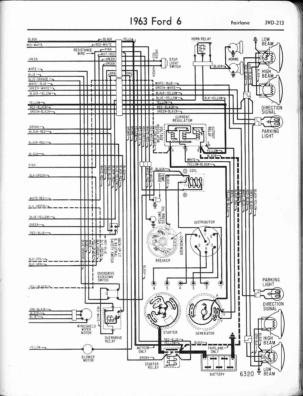 1964 Ford Galaxie 500 Wiring Diagram Wiring Diagram