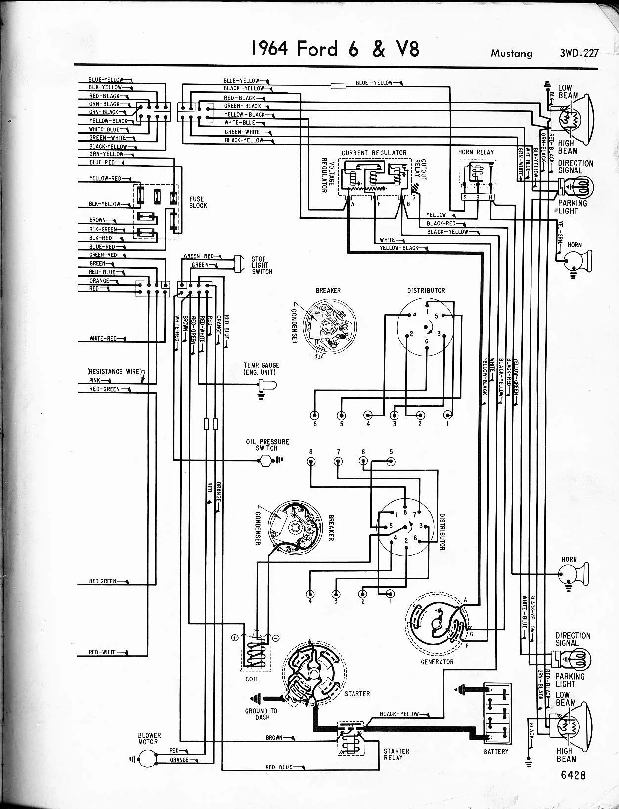 1964 Ford Galaxie Wiring Diagram