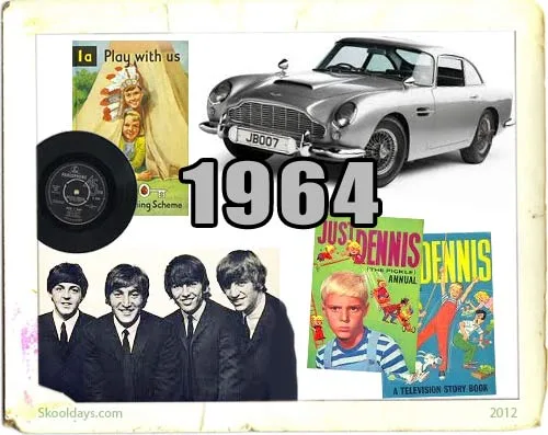 1964 The Year Of Beatles And Bond Memories