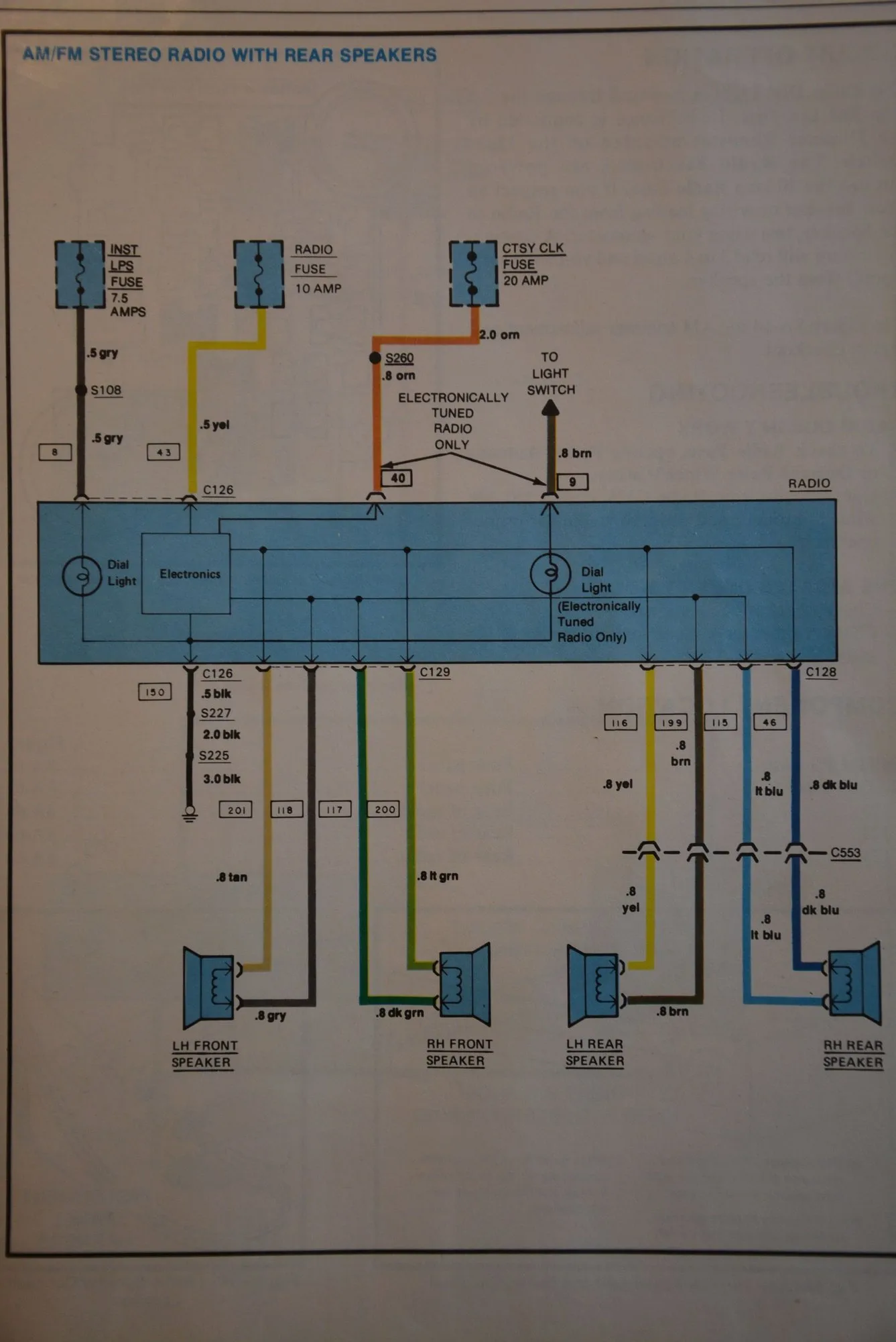 1965 Corvette Radio Wiring