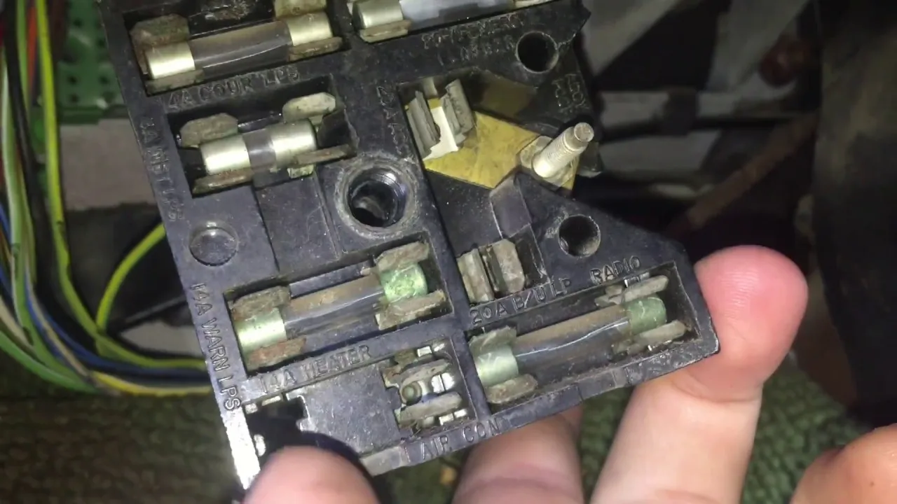1965 Ford Thunderbird Fuse Box Diagram
