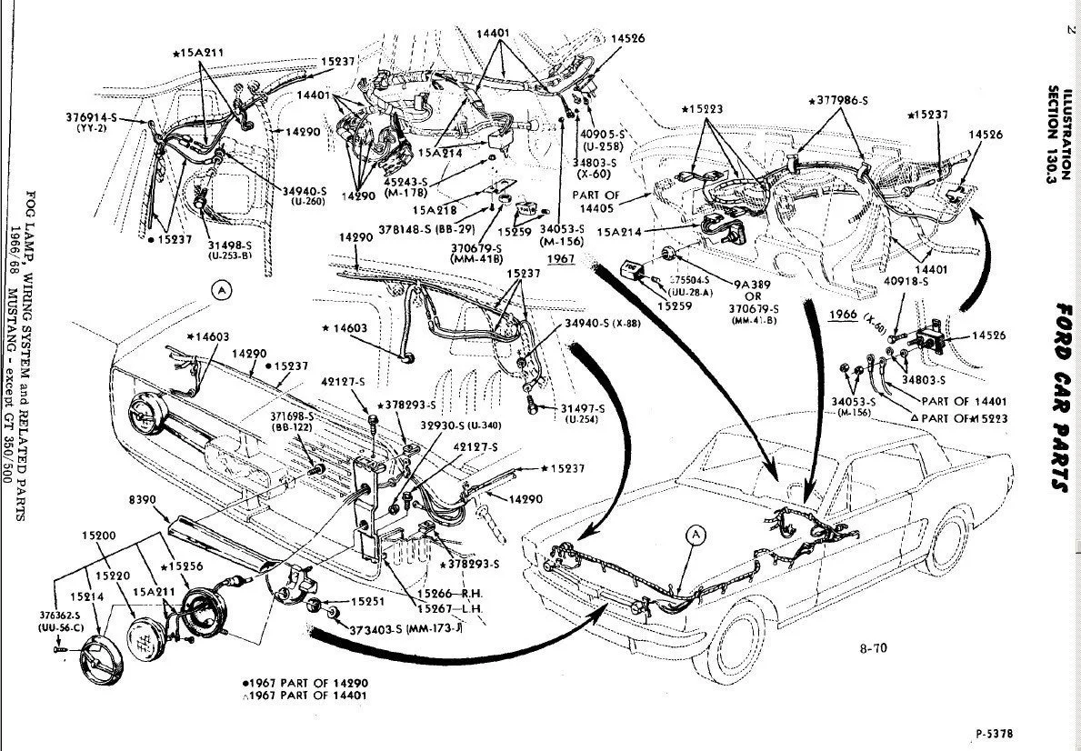 1965 Mustang Fog Light Wiring Diagram Saveinspire