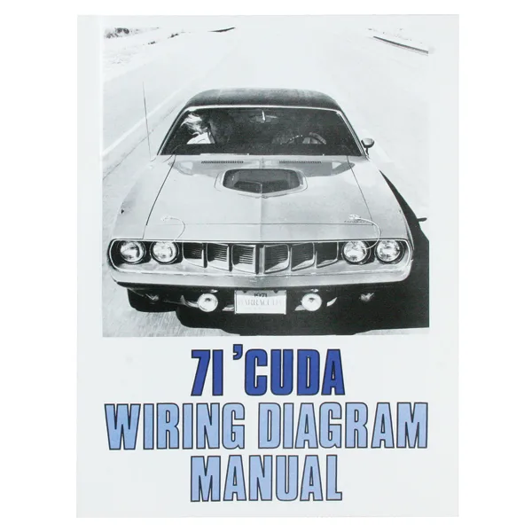 1966 74 A B E Body 1971 Barracuda Wiring Diagmanual