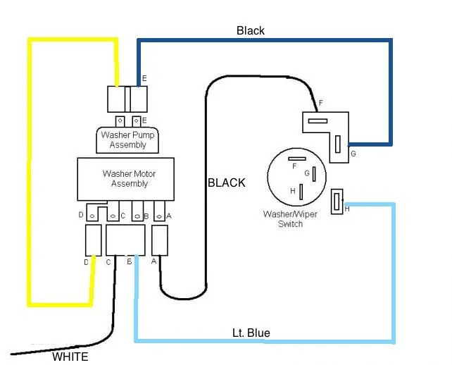 1966 Chevy Truck Wiper Wiring Diagram
