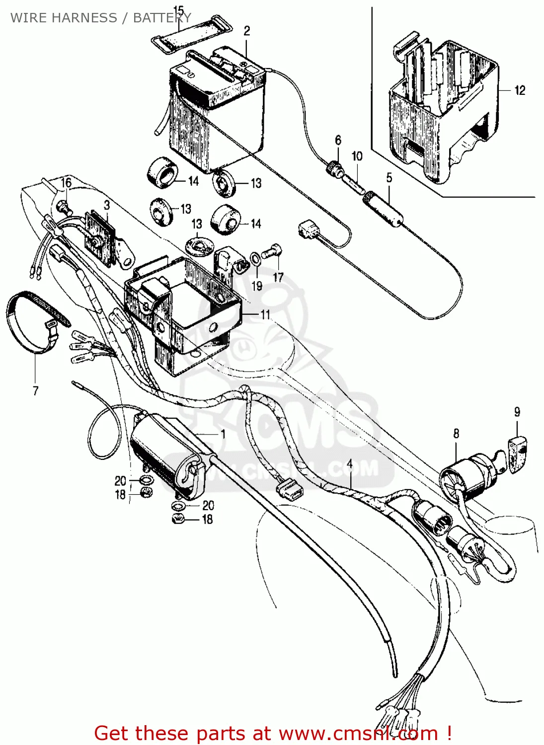 1966 Honda Ct90 Wiring Diagram