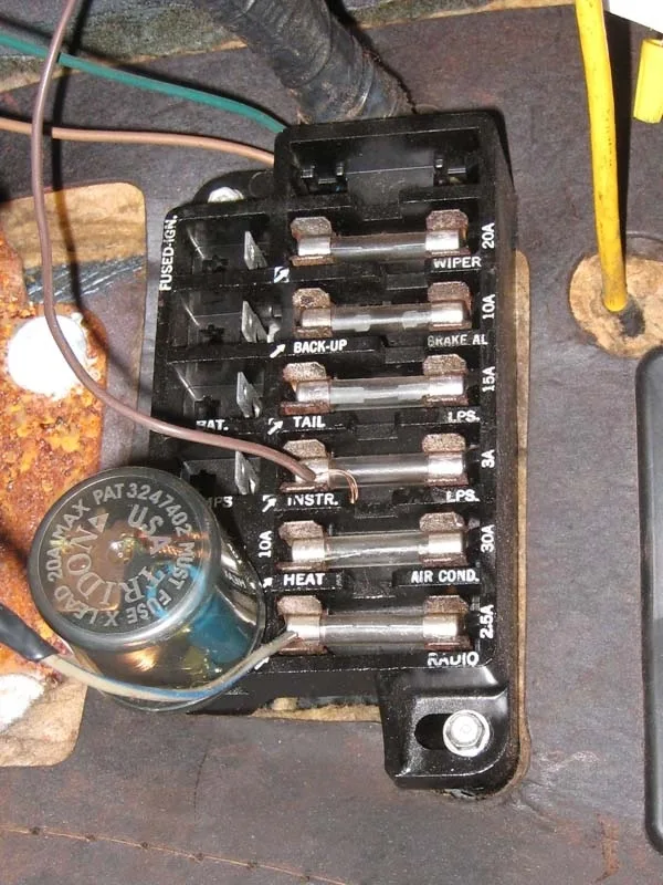 1966 Impala Fuse Box Diagram