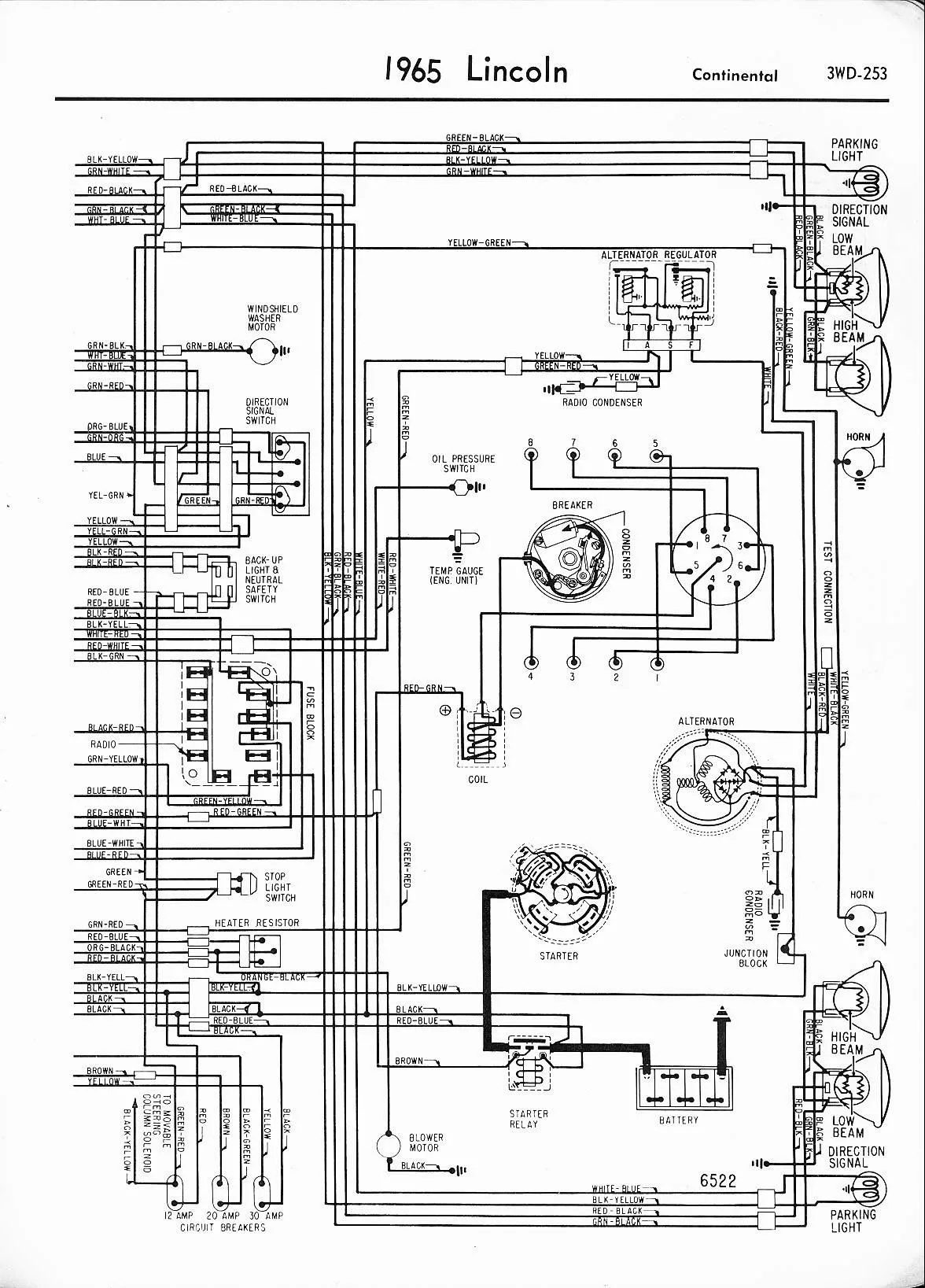 1966 Lincoln Continental Wiring Diagram Attireal