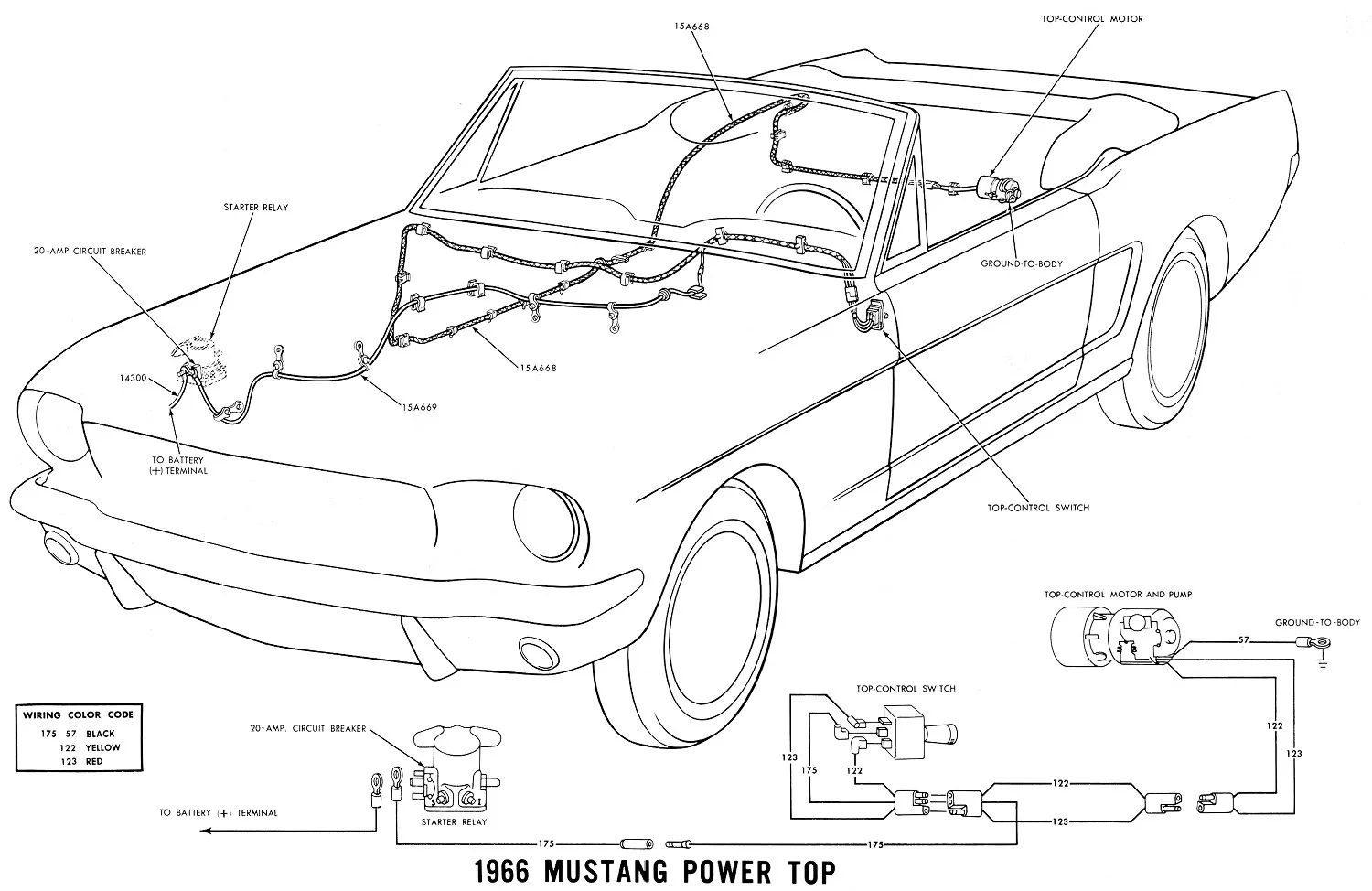 1966 Mustang Distributor Wiring Diagram
