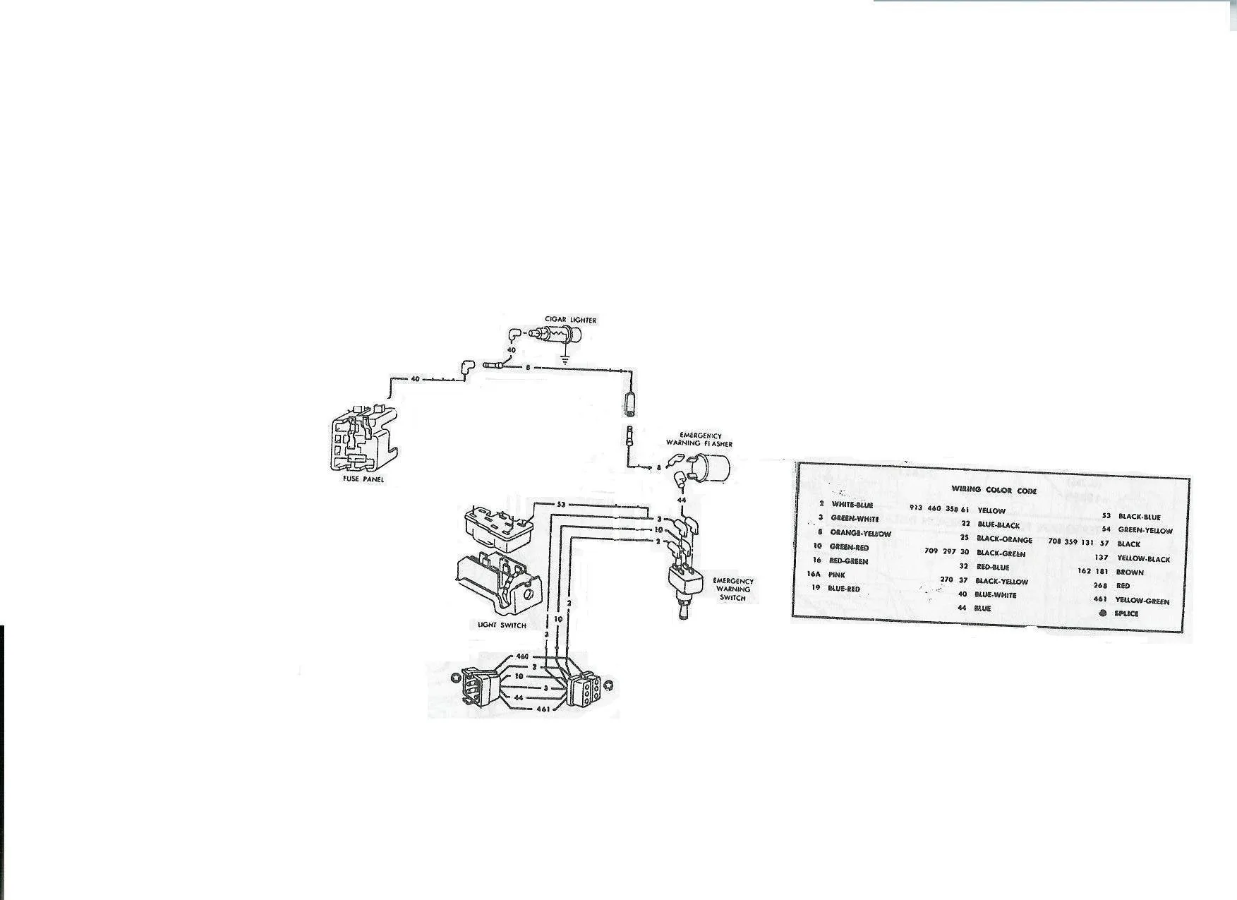 1966 Mustang Rally Pac Wiring Diagram Wiring Diagram