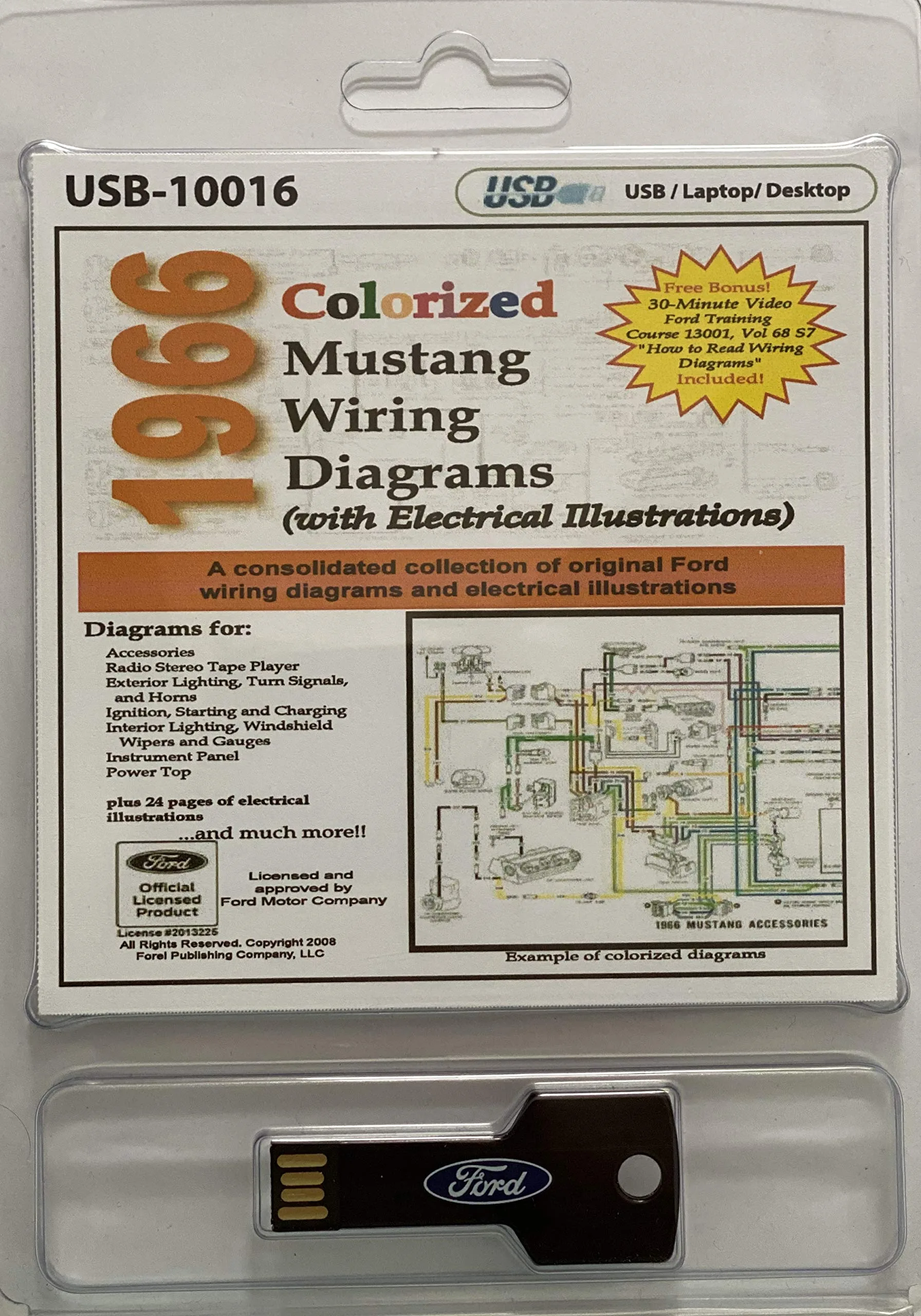 1966 Mustang Wiring Diagram Ford Mustang Wiring Diagram Manual 1966