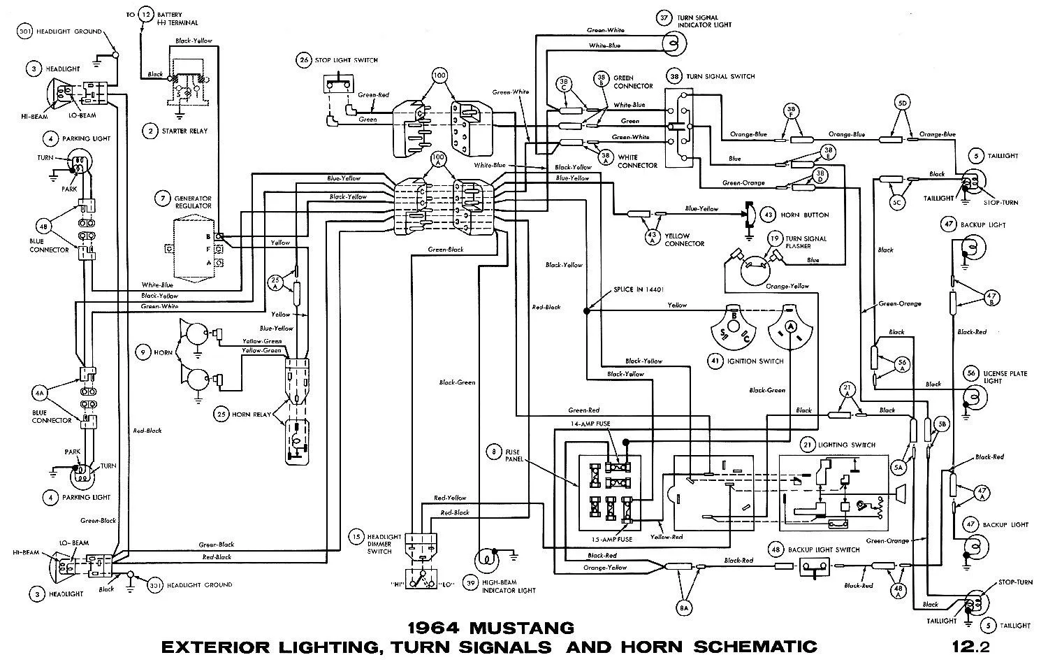 1966 Mustang Wiring Diagrams