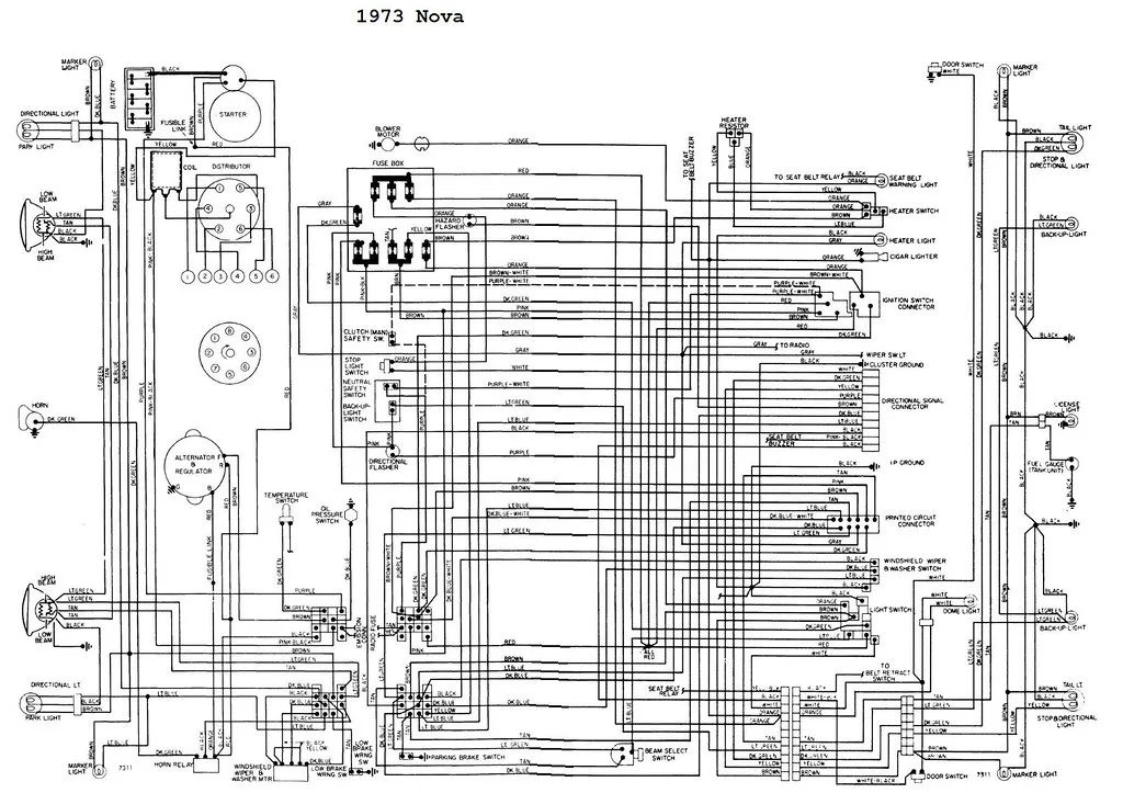 1966 Nova Wiper Wiring Diagram Schematic