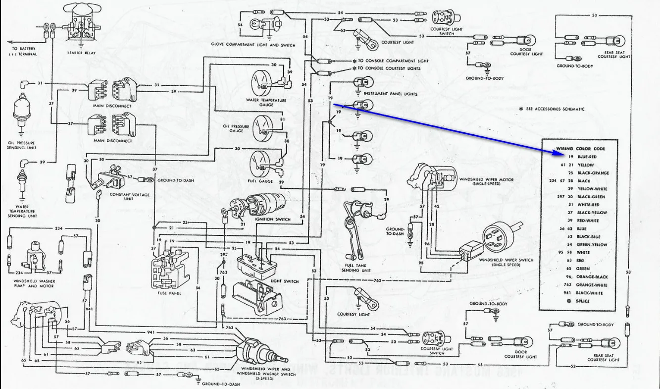 1966 Thunderbird Wiring Diagram Wiring Diagram
