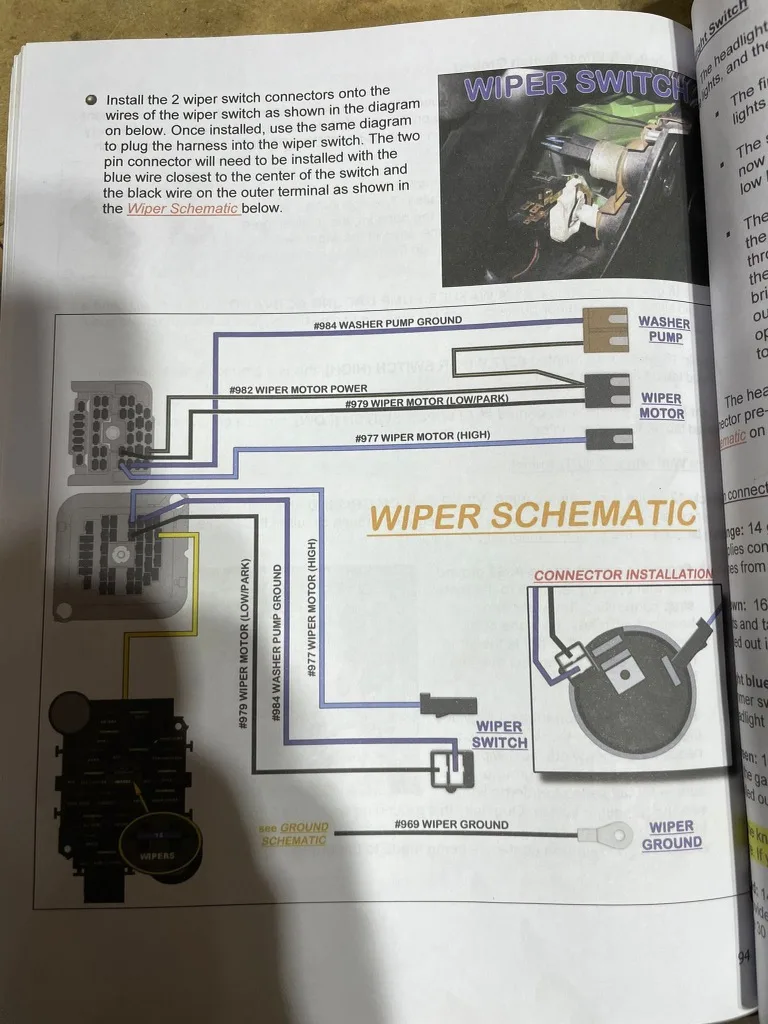 1967 Chevelle Wiper Motor Wiring Diagram