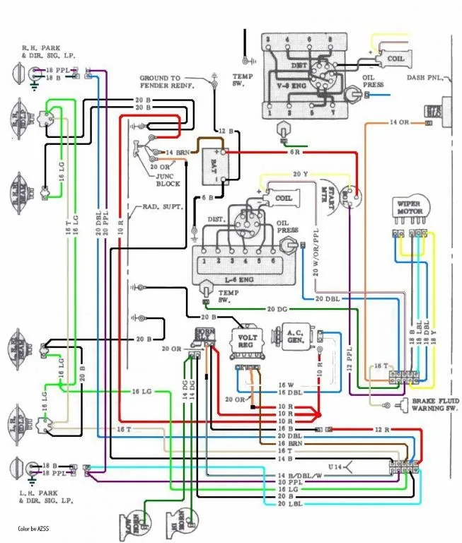 1967 Chevelle Wiring Diagram Wiring Diagram