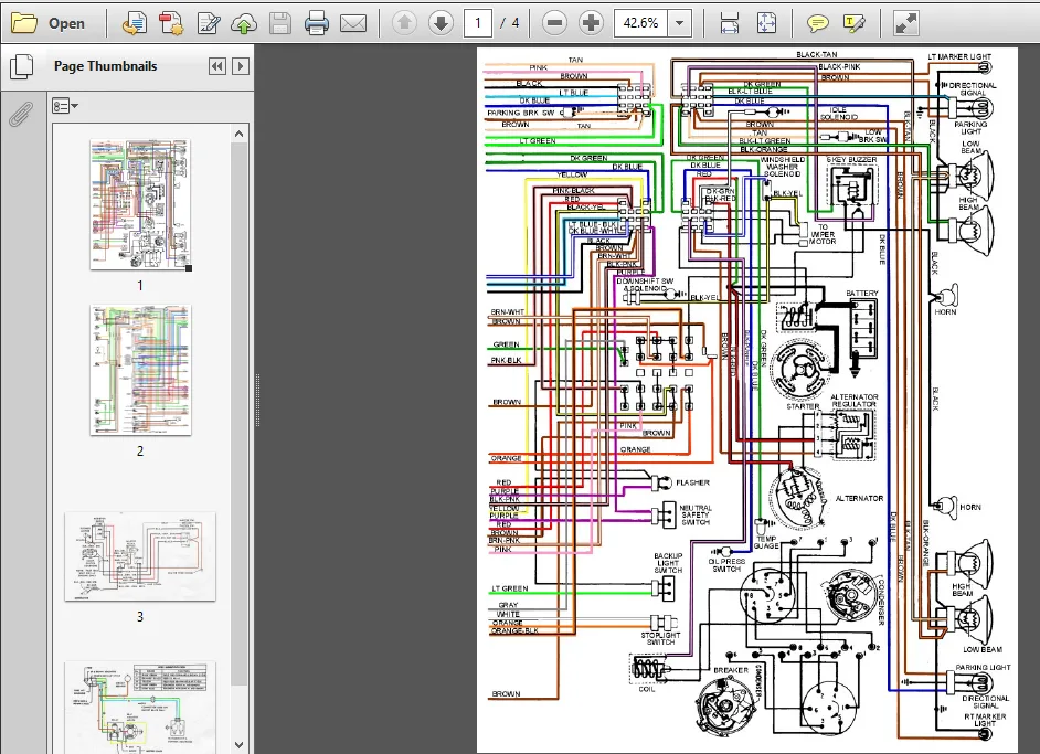 1967 Firebird Engine Wiring Diagram Wiring Diagram