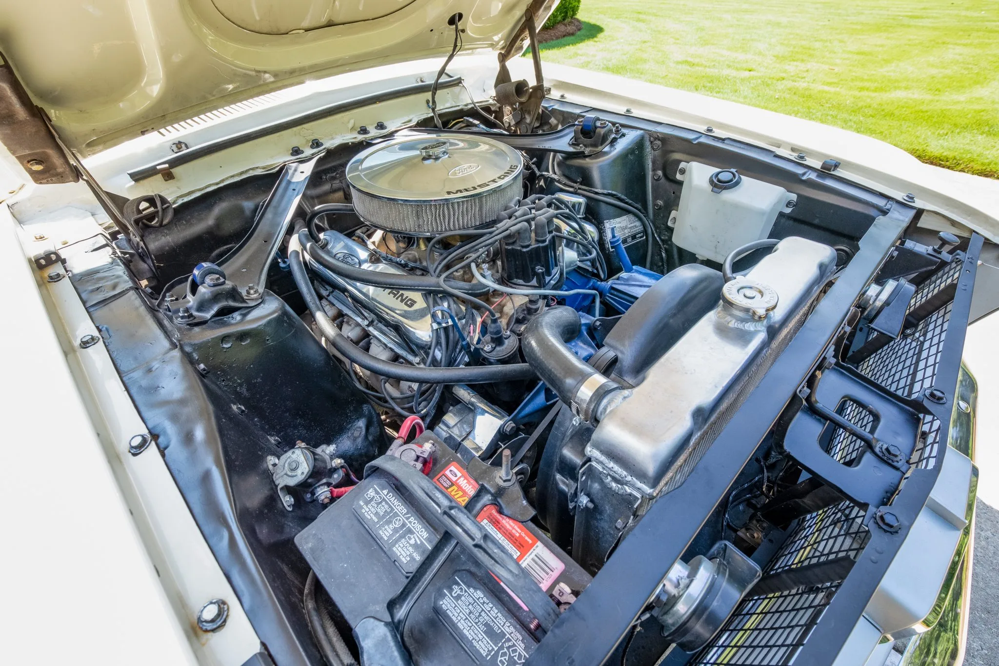 1967 Ford Mustang 289 With Emissions Pump Engine Diagram