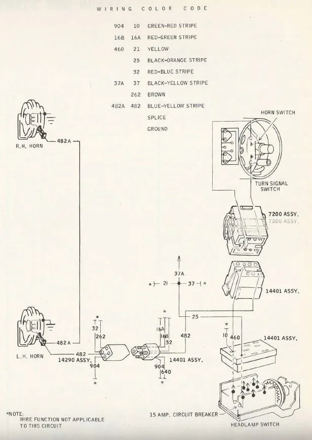 1967 Horn Wiring Vintage Mustang Forums