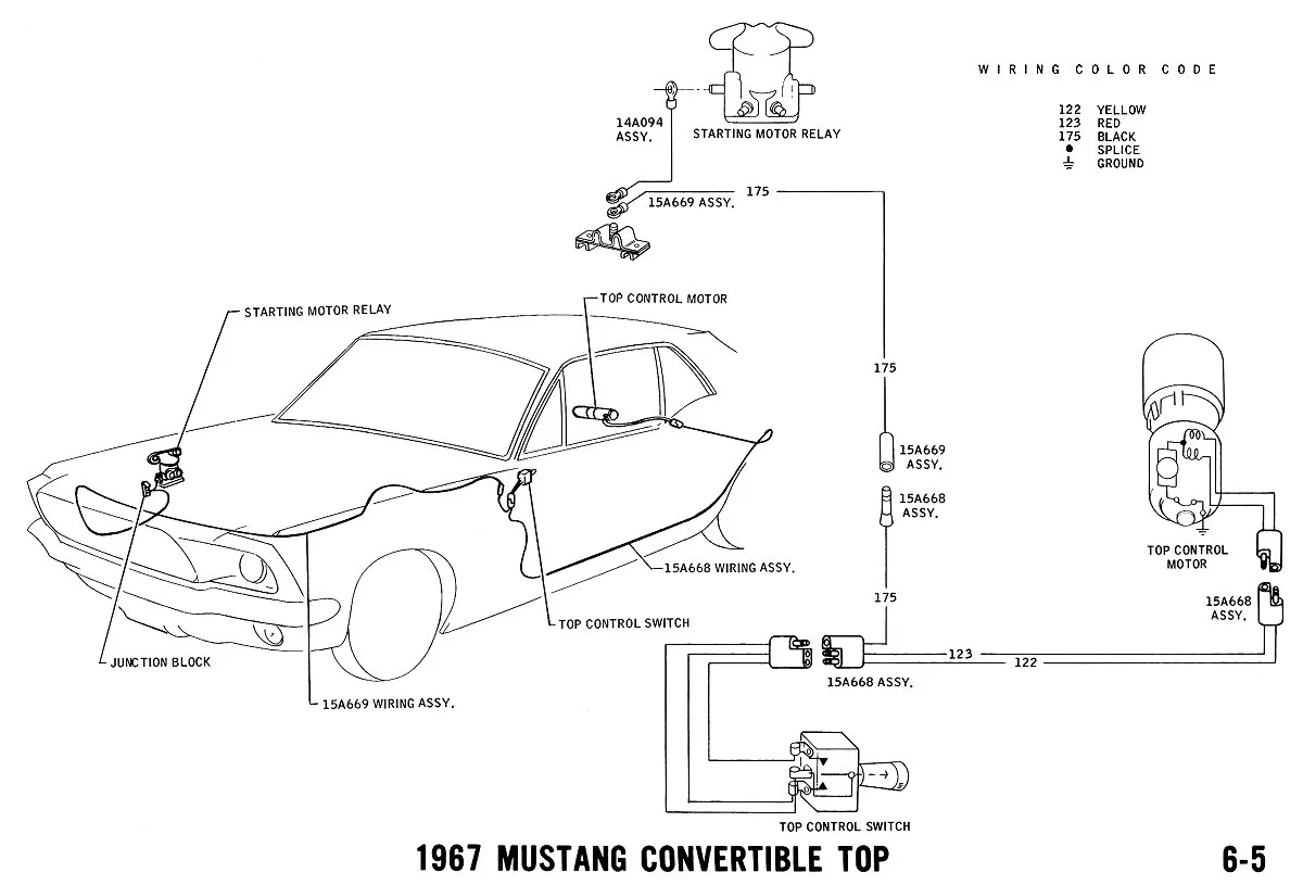 1967 Mustang Wiring And Vacuum Diagrams Average Joe Restoration