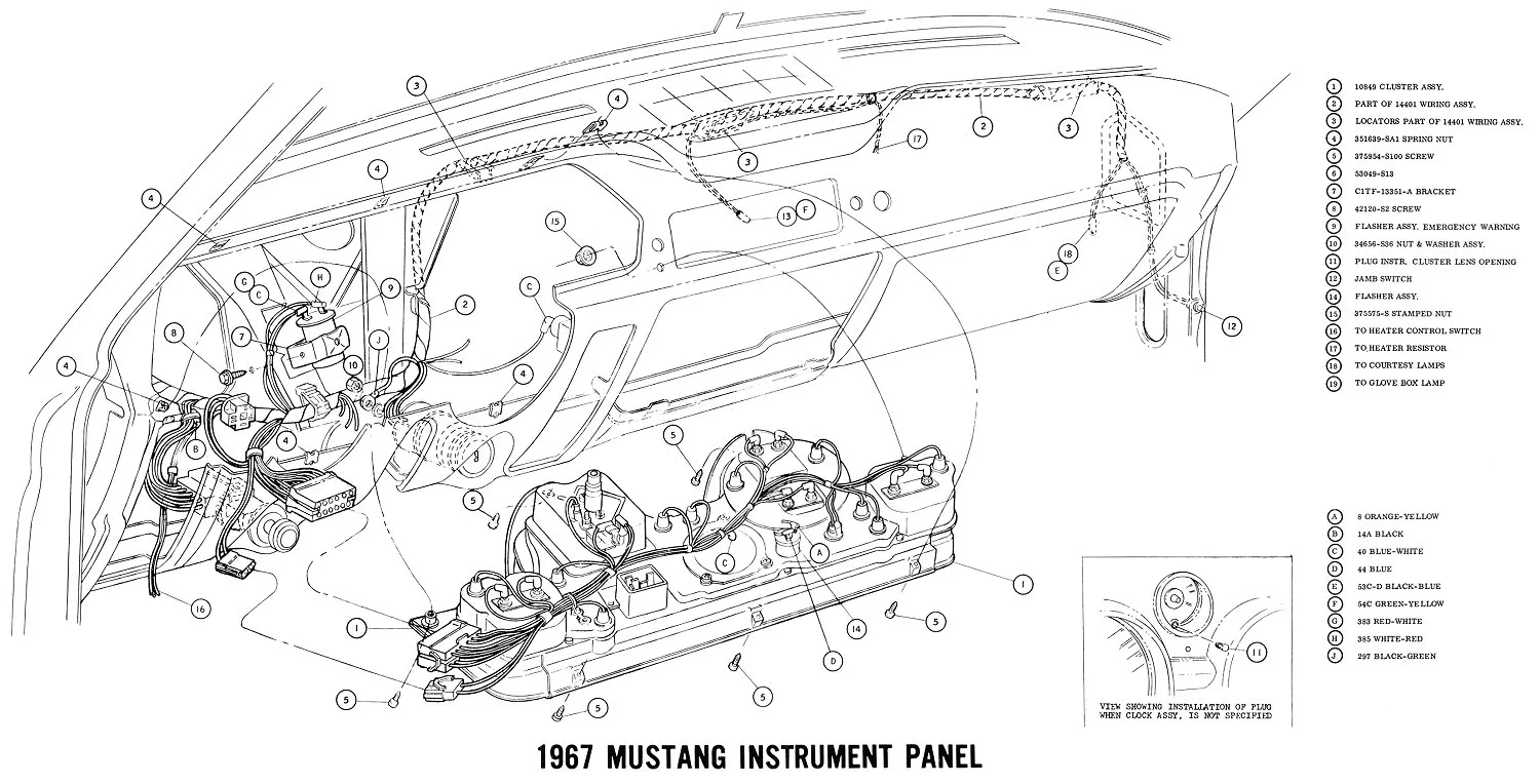 1967 Mustang Wiring Diagrams