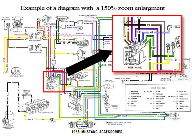 1967 Mustang Wiring Diagrams Factory Manual