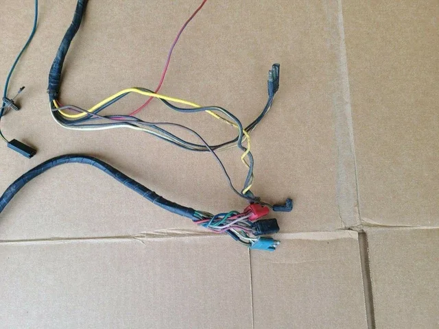 1967 Oem Ford Mustang Engine Bay Under Hood Wiring Harness Core For Repair 151 04 Picclick Uk