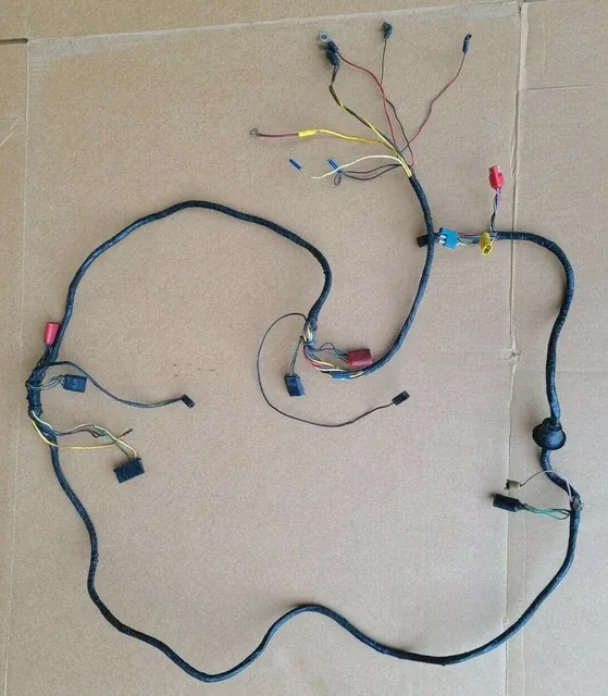 1967 Oem Ford Mustang Engine Bay Under Hood Wiring Harness Core For Repair 155 81 Picclick Uk