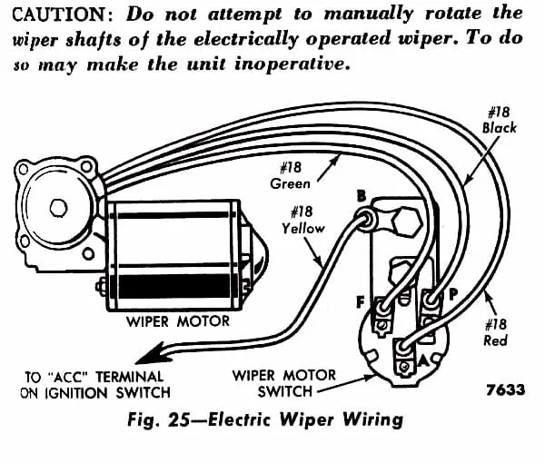 1968 Bel Air Wiper Wiring Diagram