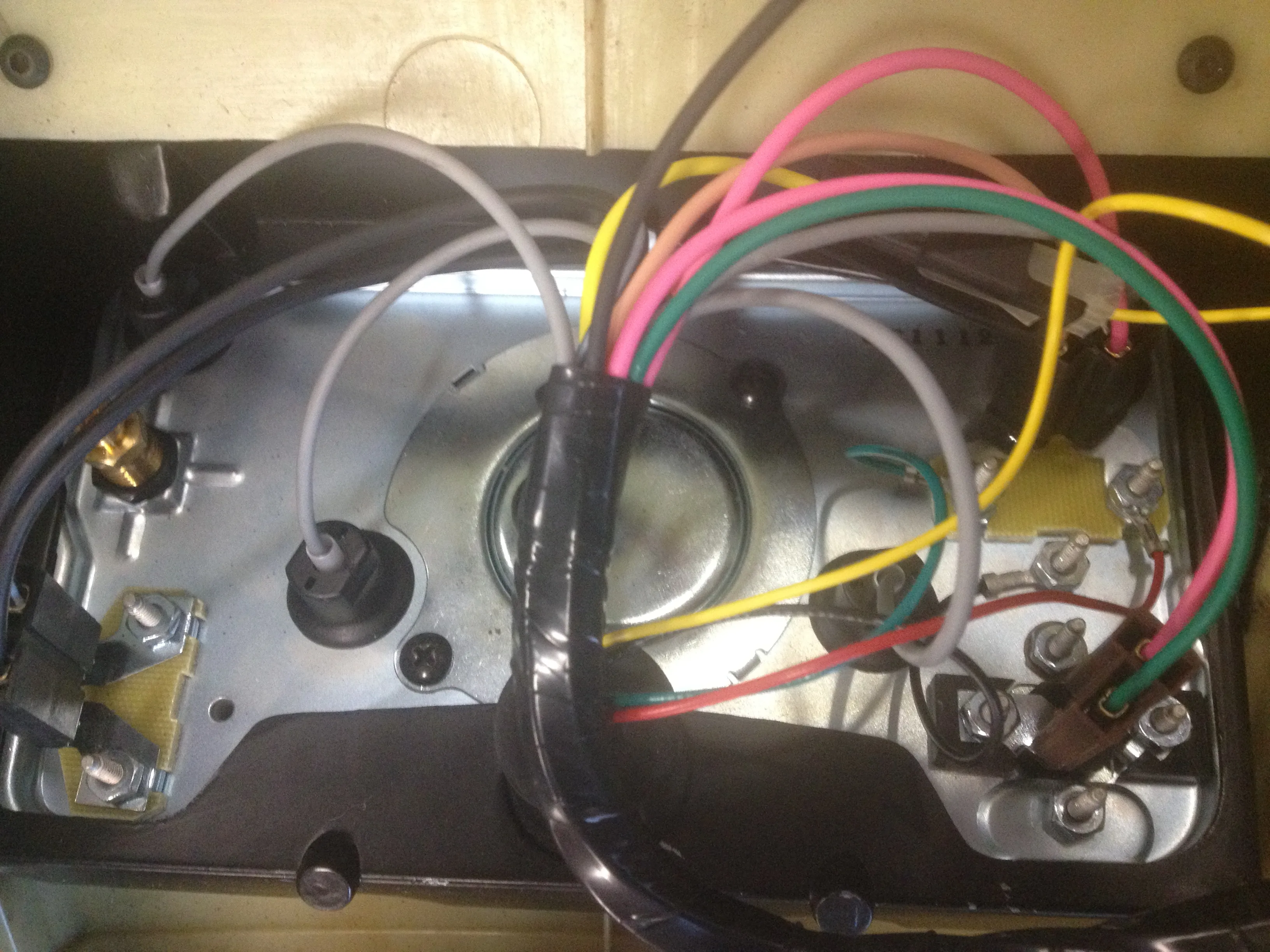 1968 Camaro Console Gauge Wiring Diagram