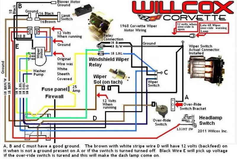 1968 Corvette Wiring Diagram