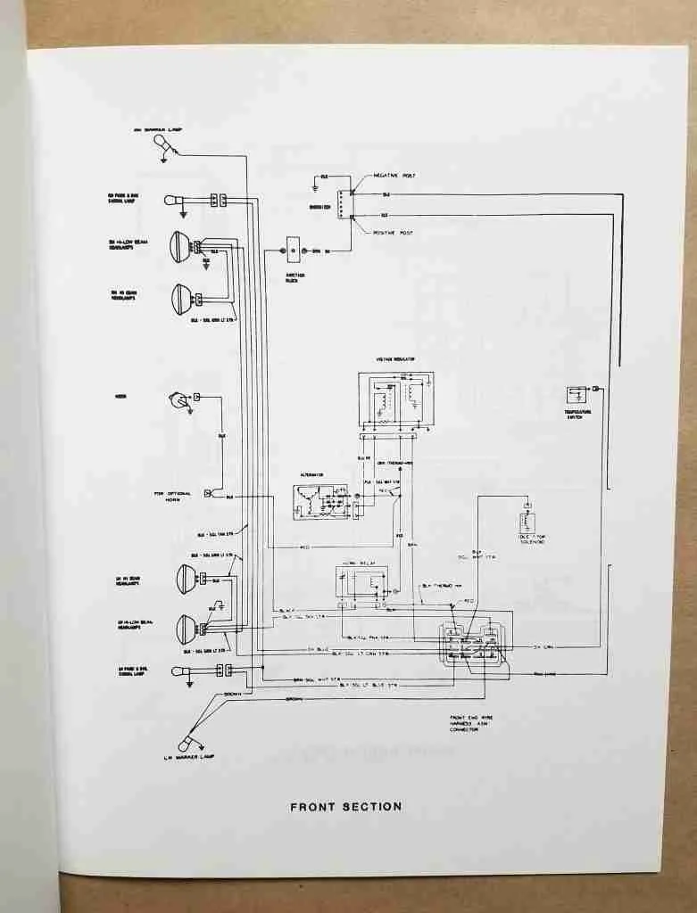 1968 Firebird Wiring Diagram Manual Cpr Parts
