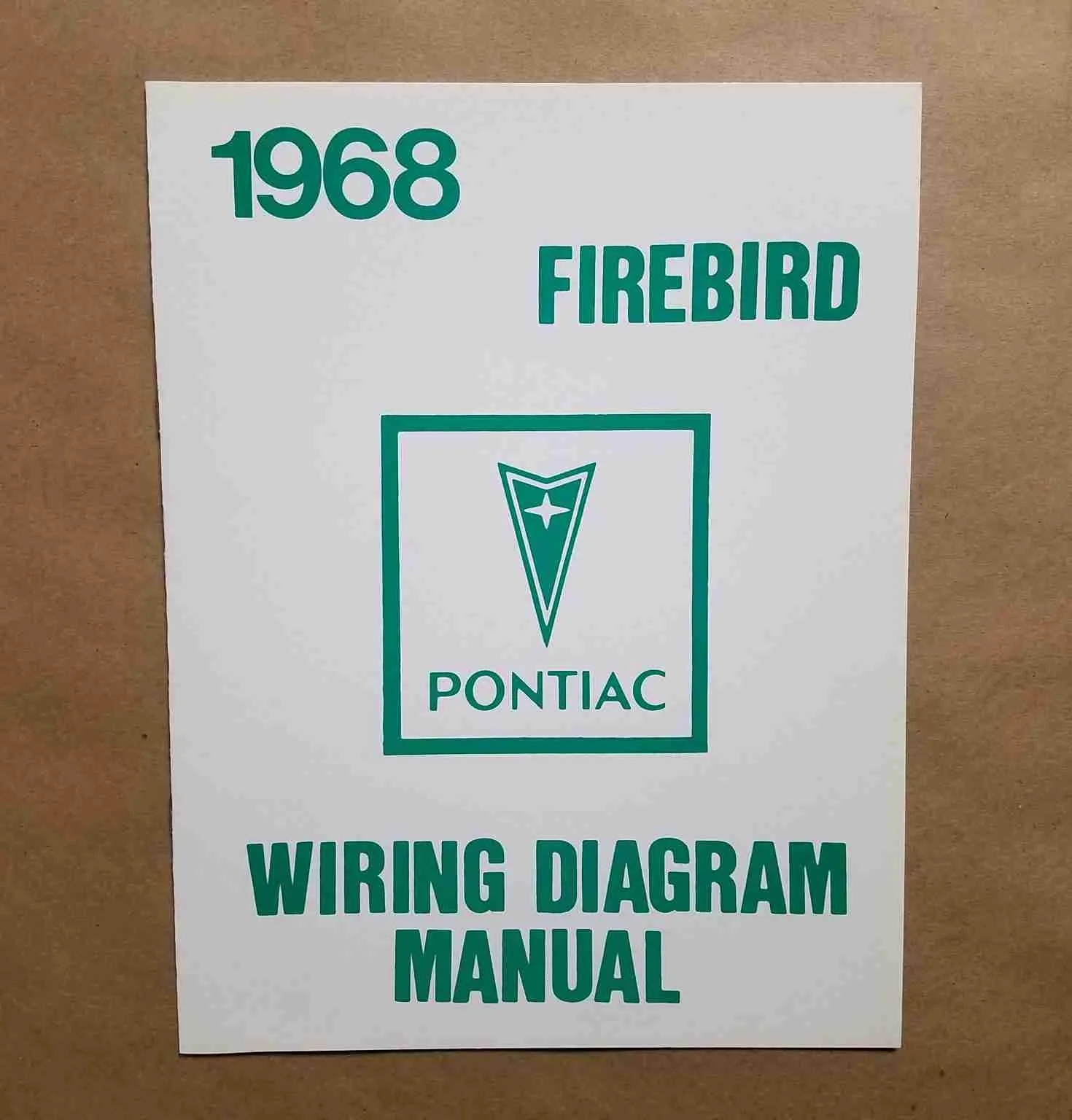 1968 Firebird Wiring Diagram Manual Cpr Parts