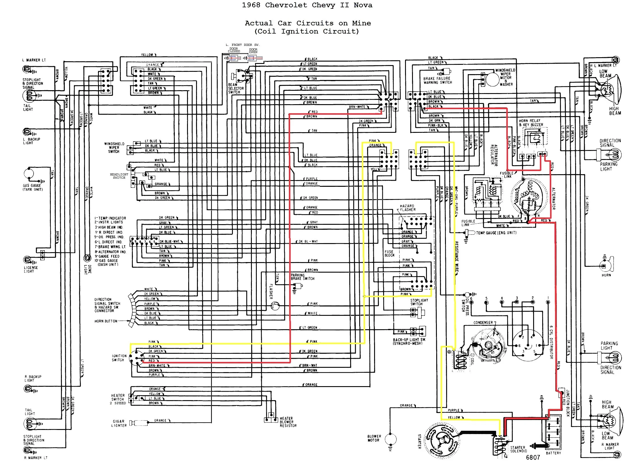 1968 Firebird Wiring Diagram My Wiring Diagram