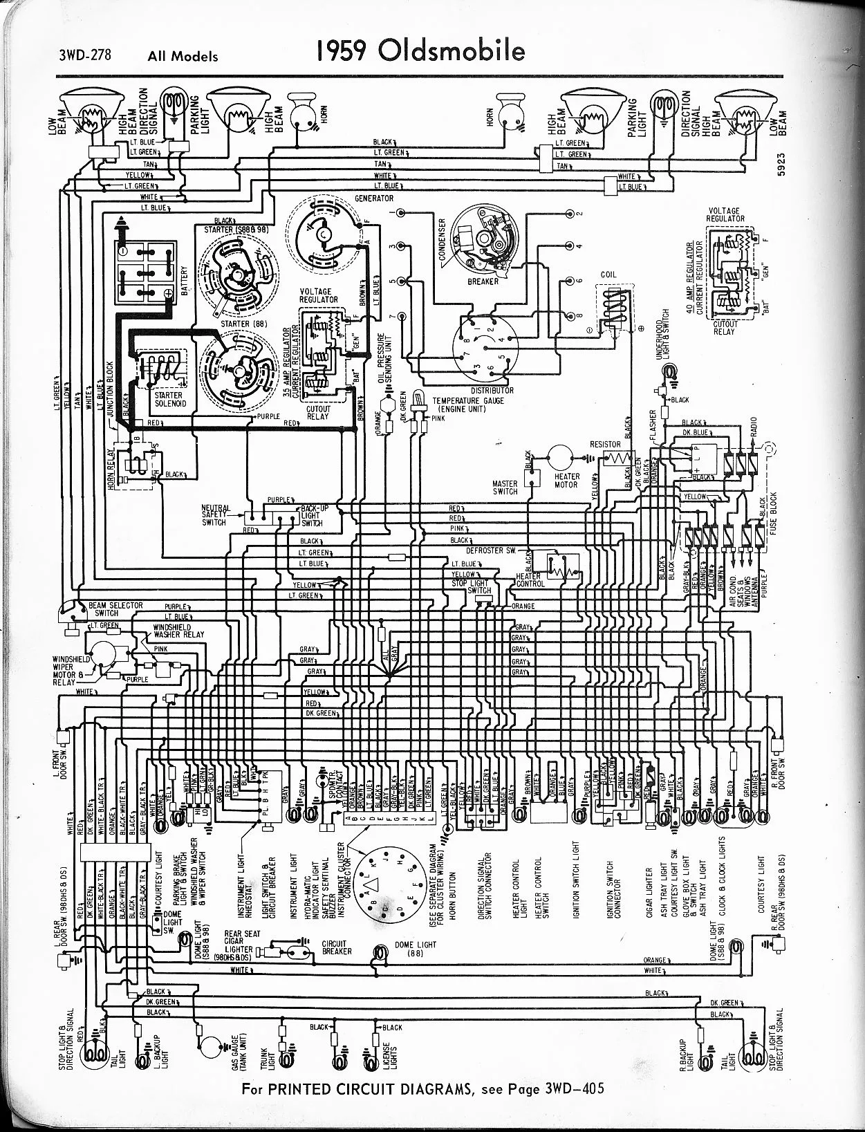 1968 Olds Wiring Diagram