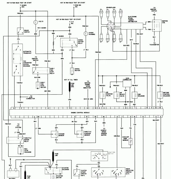 1969 Camaro Fuse Box Diagram