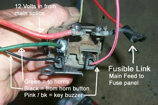 1969 Camaro Horn Wiring Diagram
