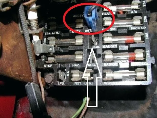 1969 Chevelle Fuse Box Diagram