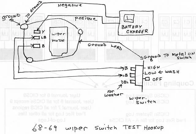 1969 Chevy Truck Wiper Wiring Diagram