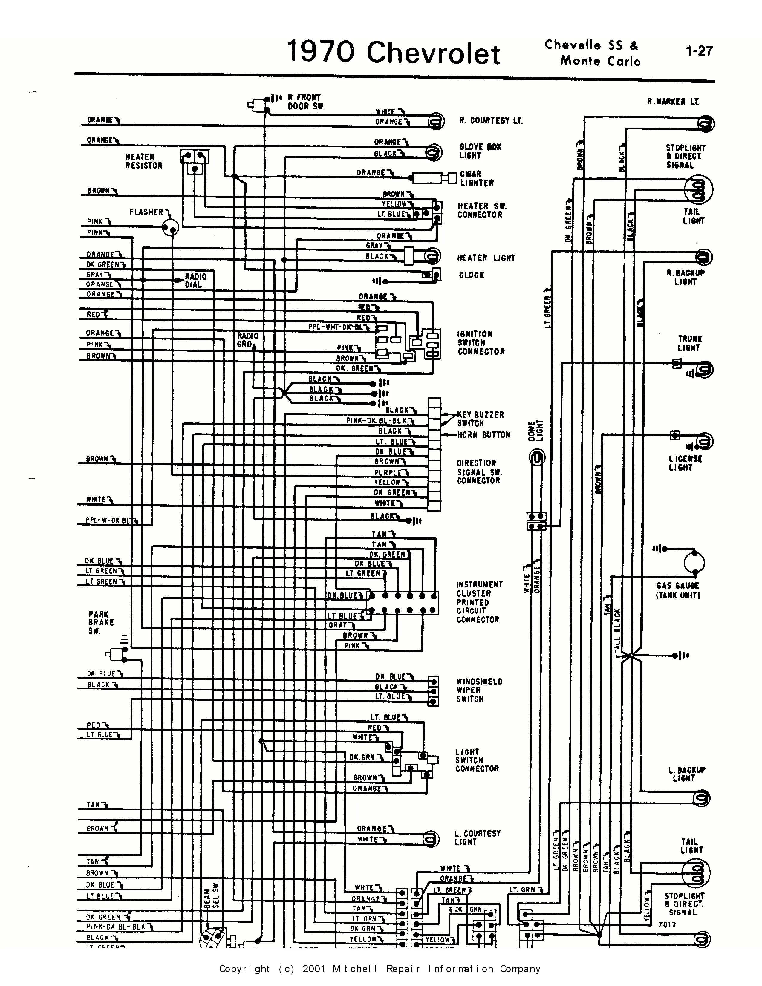 1969 El Camino Wiring Diagram Wiring Diagram