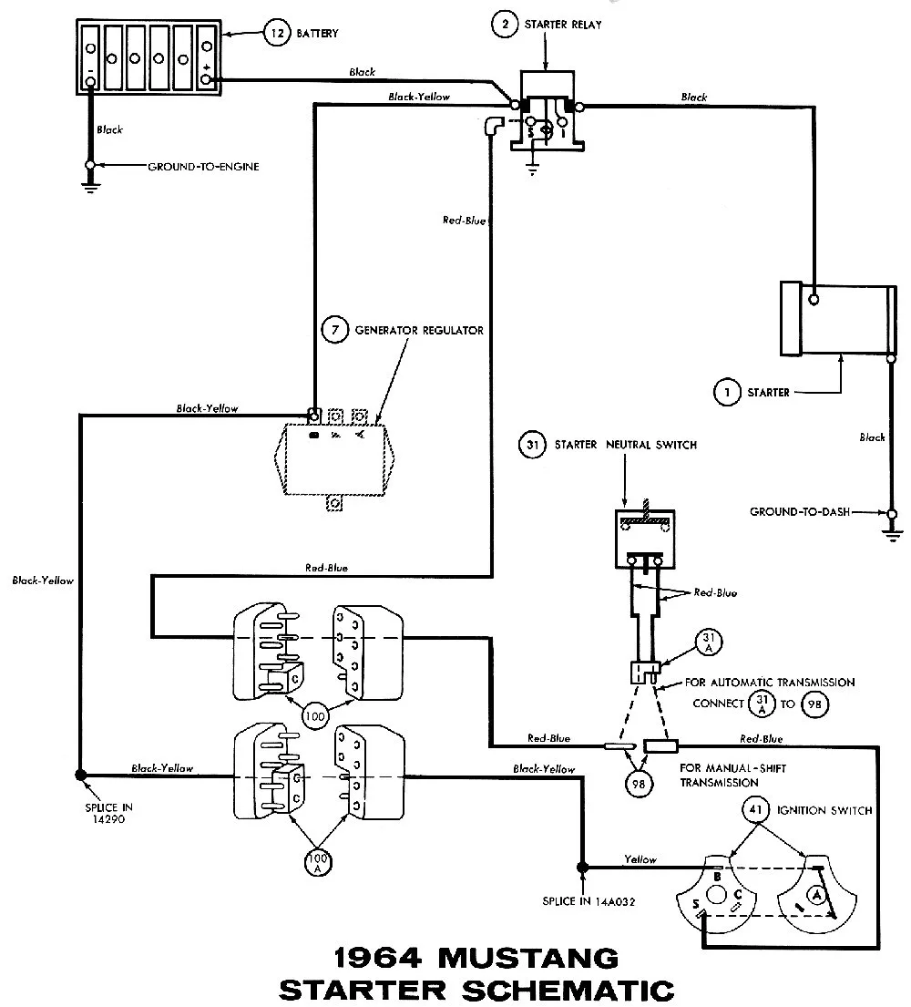 1969 Mustang Ignition Switch Wiring Diagram
