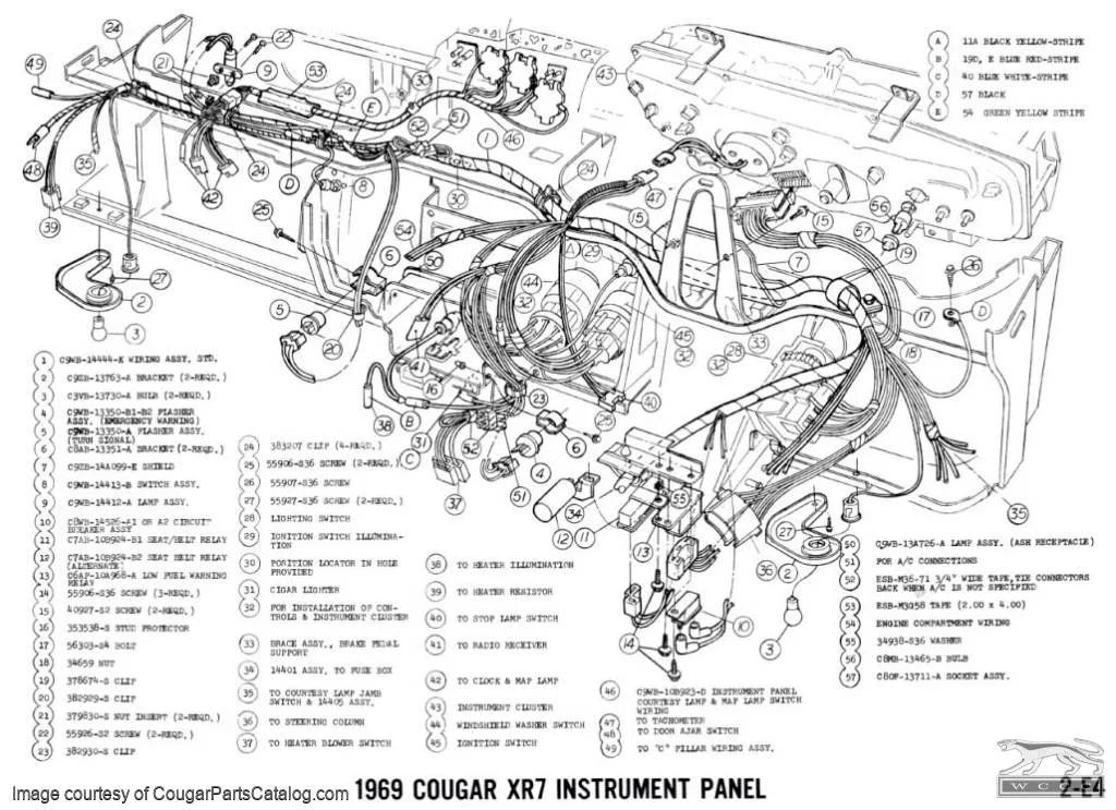 1969 Mustang Wiring Diagram Hyper Eco