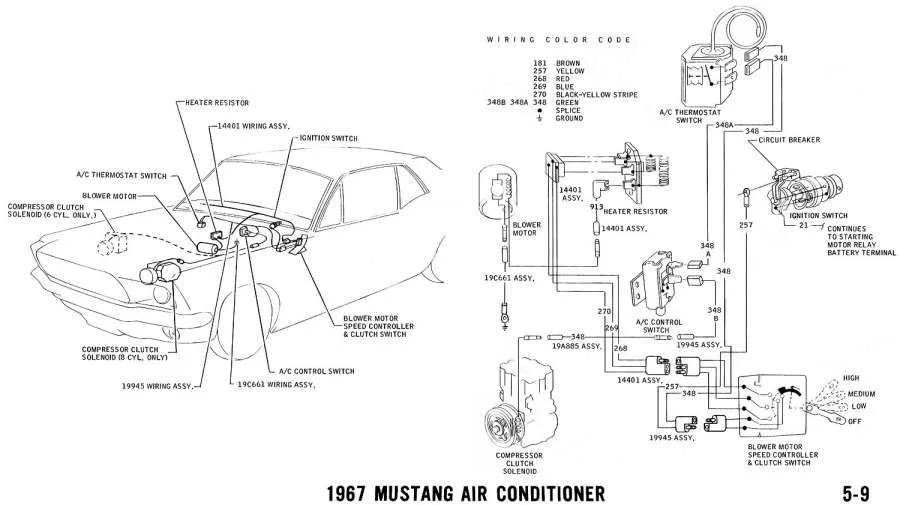 1969 Mustang Wiring Schematic