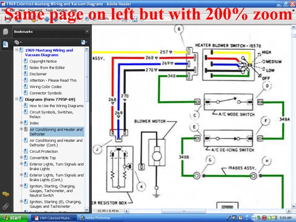 1969 Mustang Wiring Schematic